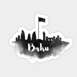 Baku watercolor Sticker